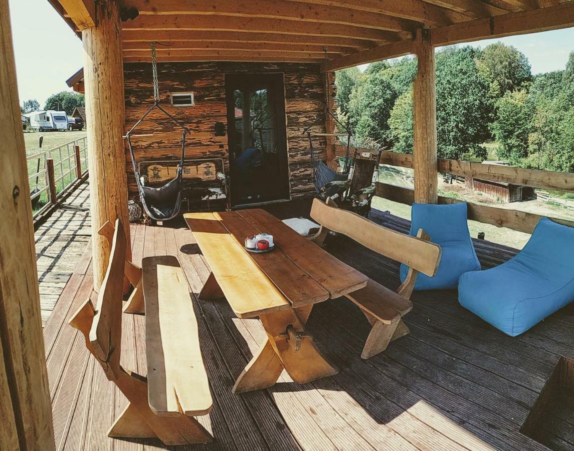 הוילה Łagów Rancho Zapotoczny מראה חיצוני תמונה