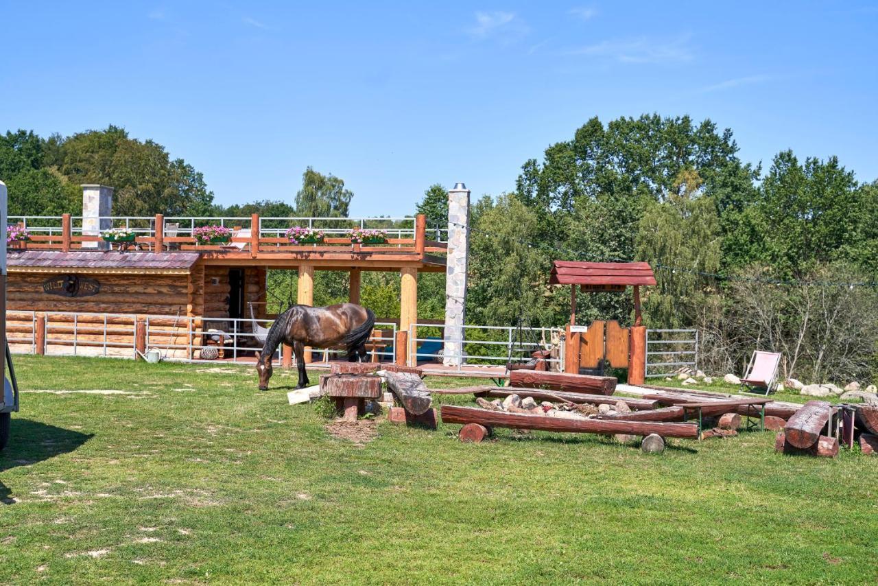 הוילה Łagów Rancho Zapotoczny מראה חיצוני תמונה