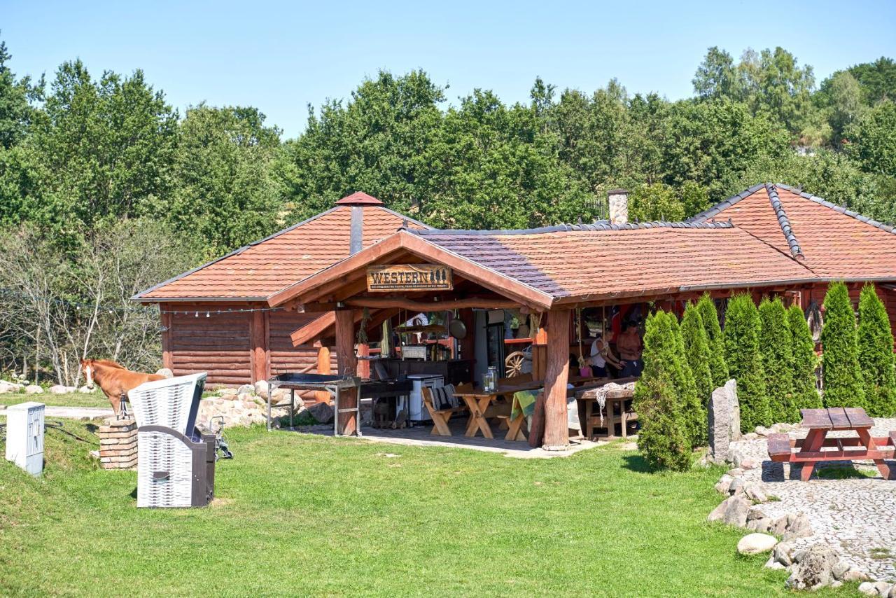 הוילה Łagów Rancho Zapotoczny מראה חיצוני תמונה